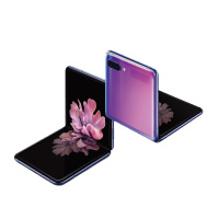 三星 SAMSUNG Galaxy Z Flip 折叠全面屏手机 韩版4G 8G+256G 潘多拉紫