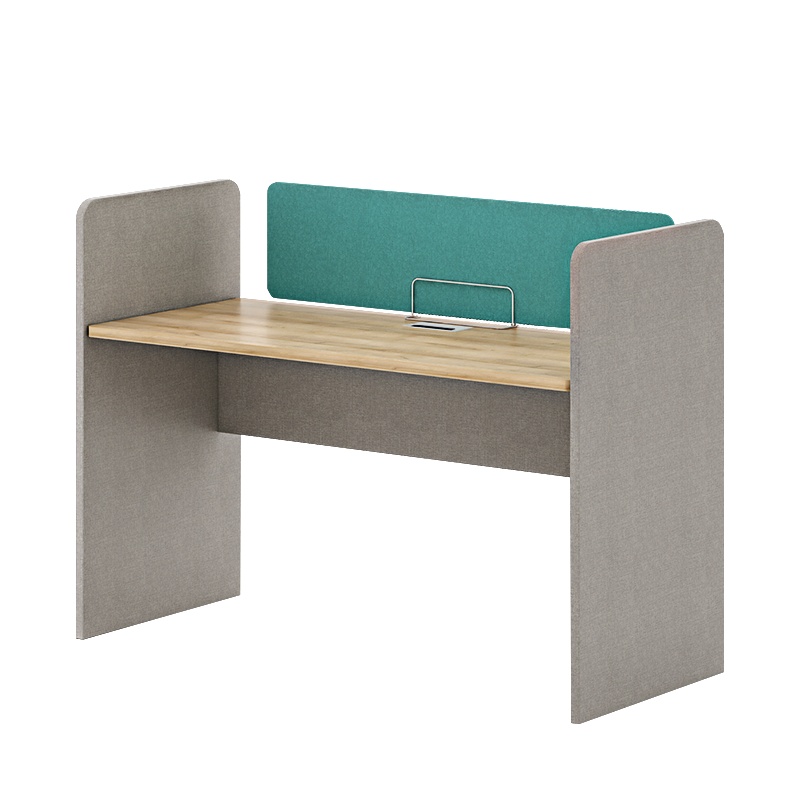 [藏书阁]简约现代桌子办公桌员工位单人工位写字台屏风桌主管办公台