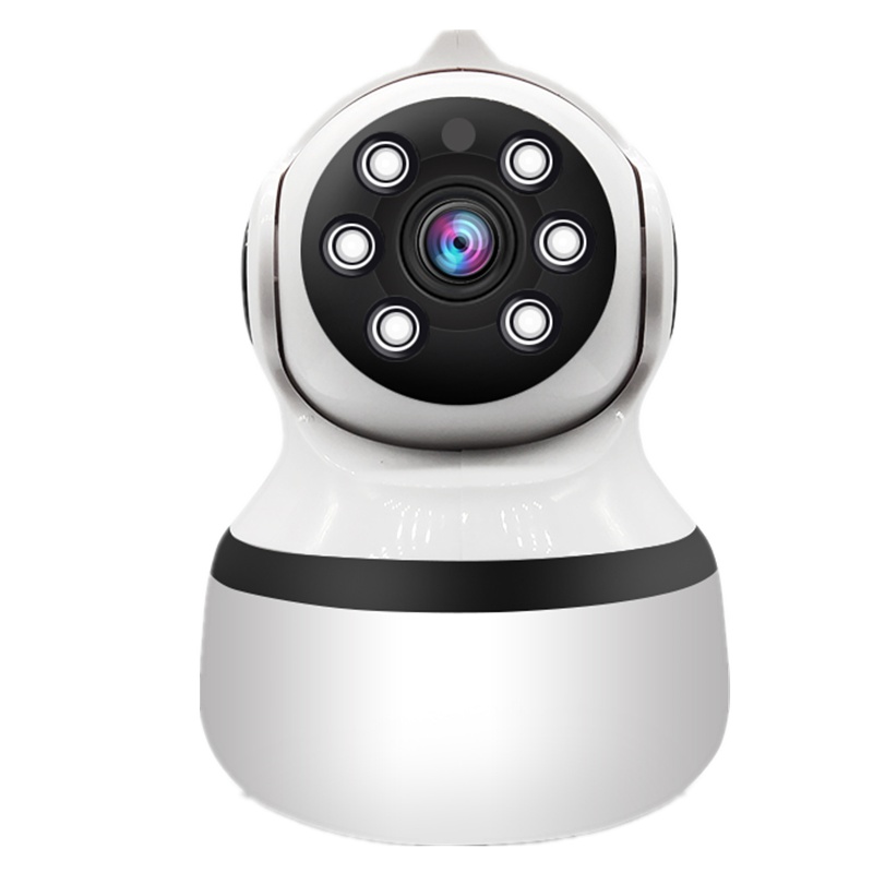 送7天循环监控录像卡 5G双频WIFI摄像头监控器家用远程手机360度全景全彩夜视5MP高清无线网络室内智能摄像机