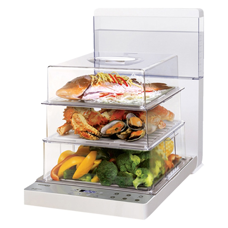 德国宝(GERMANPOOL)电蒸锅JET-920 18.8升容量 电子精准控温 智能控制面板