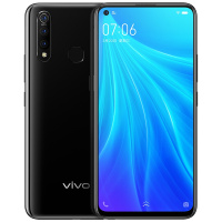 vivo Z5x 极夜黑 8+128G 极点屏手机 5000mAh大电池 三摄拍照手机全网通4G手机