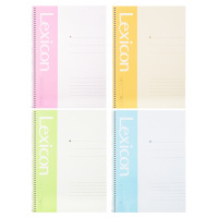 得力7682办公螺旋本(混)-50张-A5(本)-文具