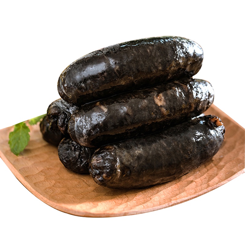 千渔旺 墨汁墨鱼香肠500g 原味Q弹海鲜麻辣烫关东煮热狗小火锅丸子食材