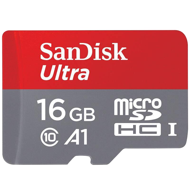 闪迪(Sandisk)16GB TF卡MicroSD 读98MB/s A1 CLASS 10手机内存存储卡