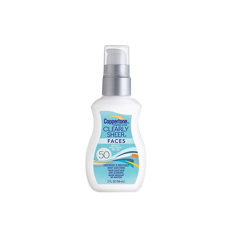 确美同®清透纯净面部防晒乳液SPF50+ PA+++2oz 59ML 防晒/隔离 确美同水宝宝