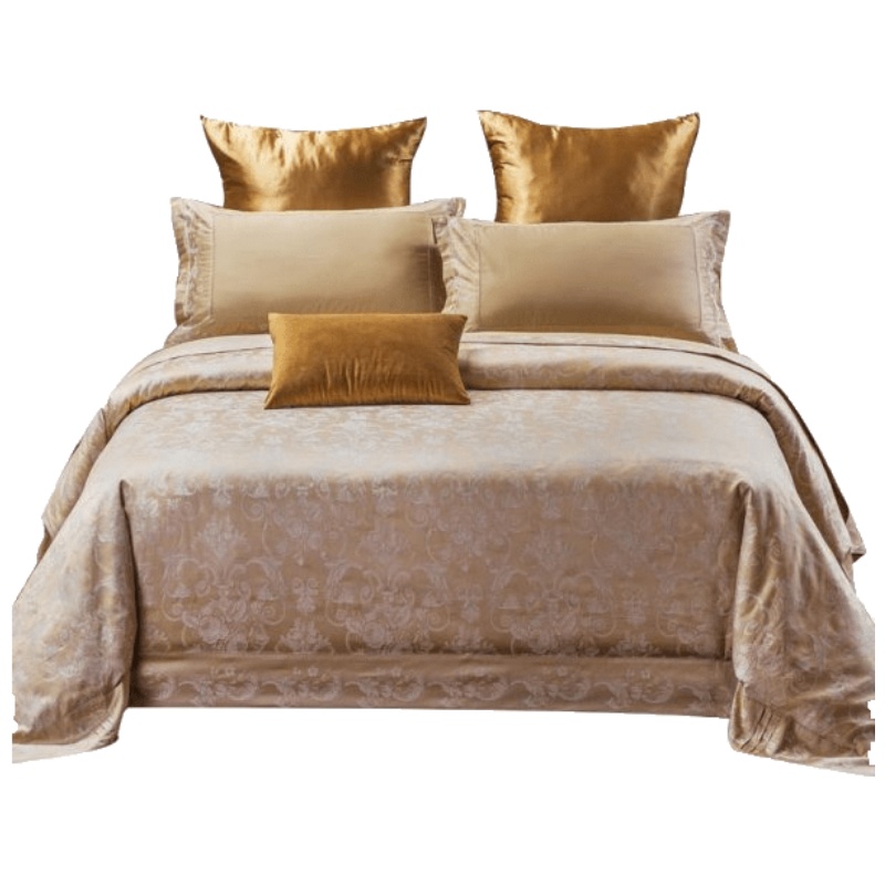 维科家纺全棉色织提花四件套床上用品1.5m1.8m提花套件