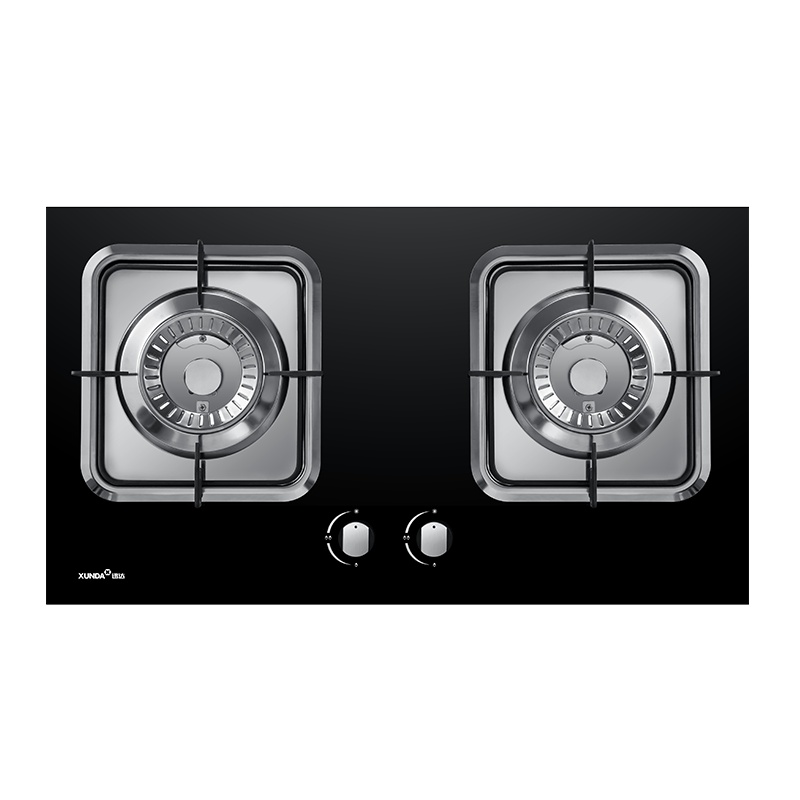 迅达 燃气灶DS312T旋流火气灶家用嵌入式台式双灶节能天然气