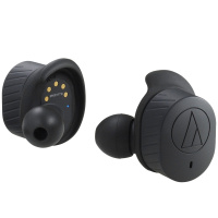 铁三角(audio-technica)ATH-SPORT7TW 入耳式运动真无线蓝牙耳机 黑色