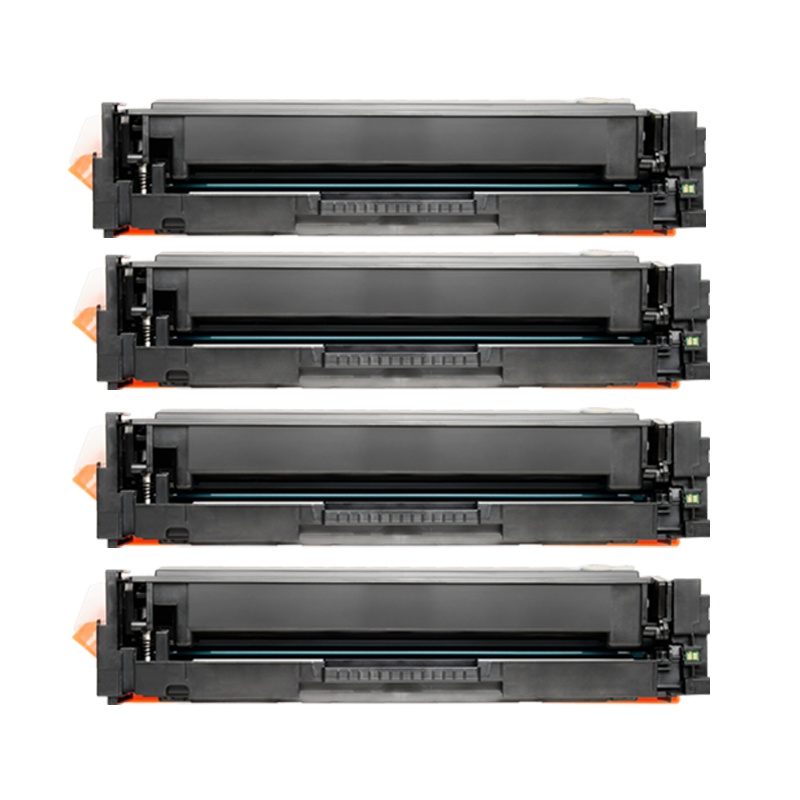 适合惠普香港机m254dw硒鼓m280nw墨粉盒m281fdw粉墨盒CF540A碳粉203A彩色打印机黑色息鼓粉仓粉匣