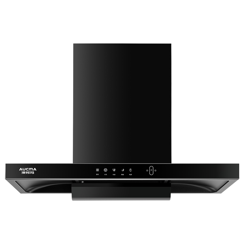 澳柯玛(AUCMA)欧式油烟机18立方大吸力顶吸式抽油烟机一级能效快吸式T型吸油烟机新款上市006D[欧式油烟机]