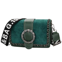 2019秋季新款斜挎包经典磨砂小方包女包时尚女士包女款单肩包