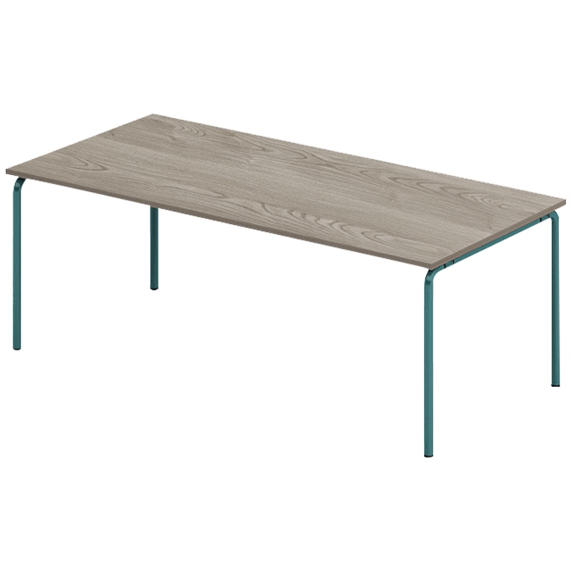 质凡钢木会议桌 现代简约会议台