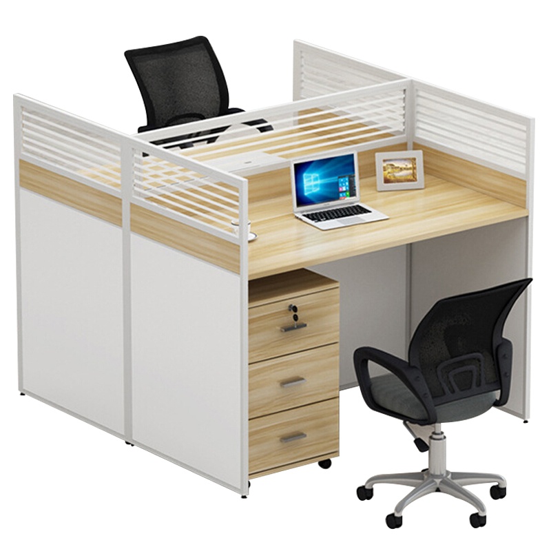 欧宝美风办公桌简约现代职员桌员工桌员工位工作位电脑桌卡座组合