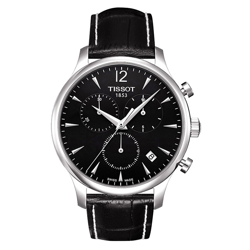 天梭(TISSOT)手表 俊雅系列时尚商务经典男表石英表男士腕表