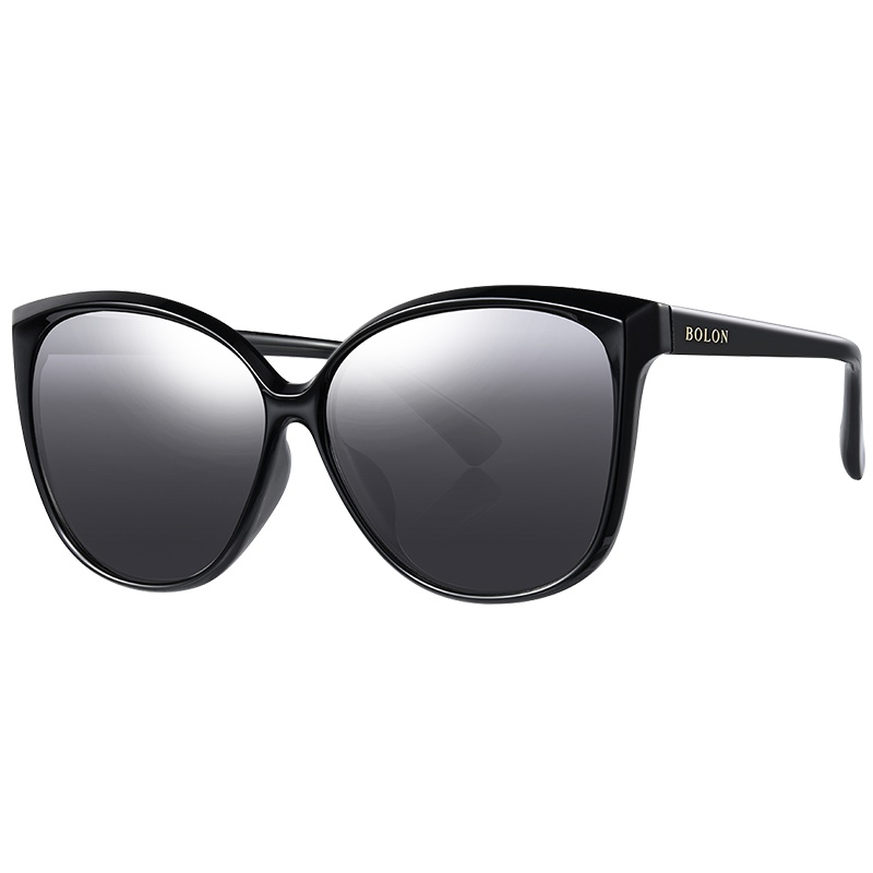 BOLON暴龙新款猫眼太阳镜女士全框时尚墨镜潮流的个性眼镜BL5022