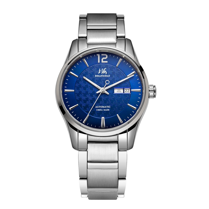 上海手表男士商务系列男士自动机械表休闲防水男商务雅致透底国潮腕表781
