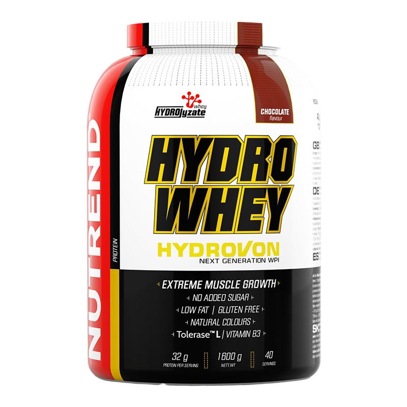 Nutrend诺特兰德水解分离乳清蛋白质粉蛋白营养粉男女健身增健肌巧克力味