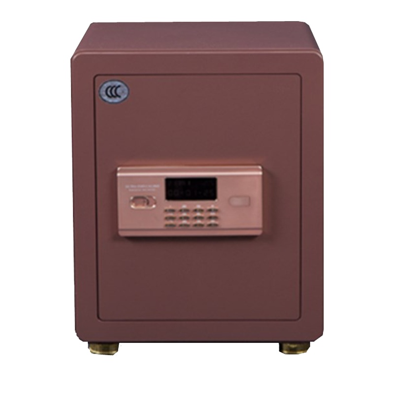 威尔信 L-500 电子密码锁保险柜 H500*W380*D350mm (单位:件)咖啡金
