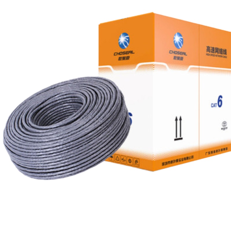 秋叶原六类纯铜高速网线100米/卷 Q2615