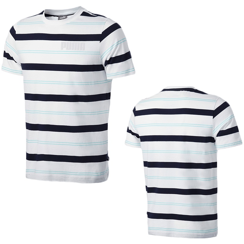 彪马PUMA男装运动服休闲圆领短袖T恤