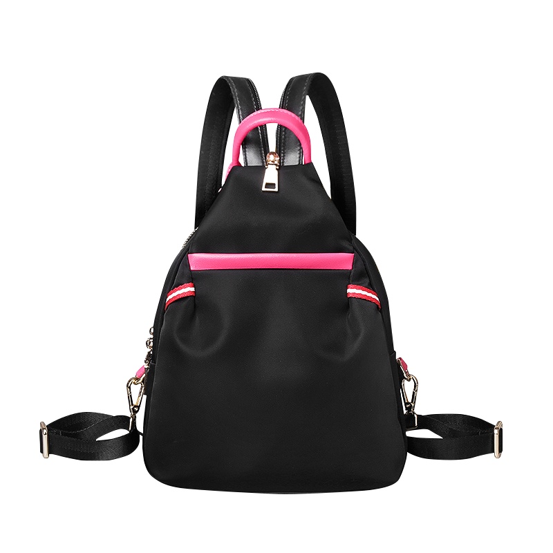 【顺丰配送】双肩背包女双肩包潮牌电脑包书包女旅行包时尚背包女式尼龙双肩包SO180563H