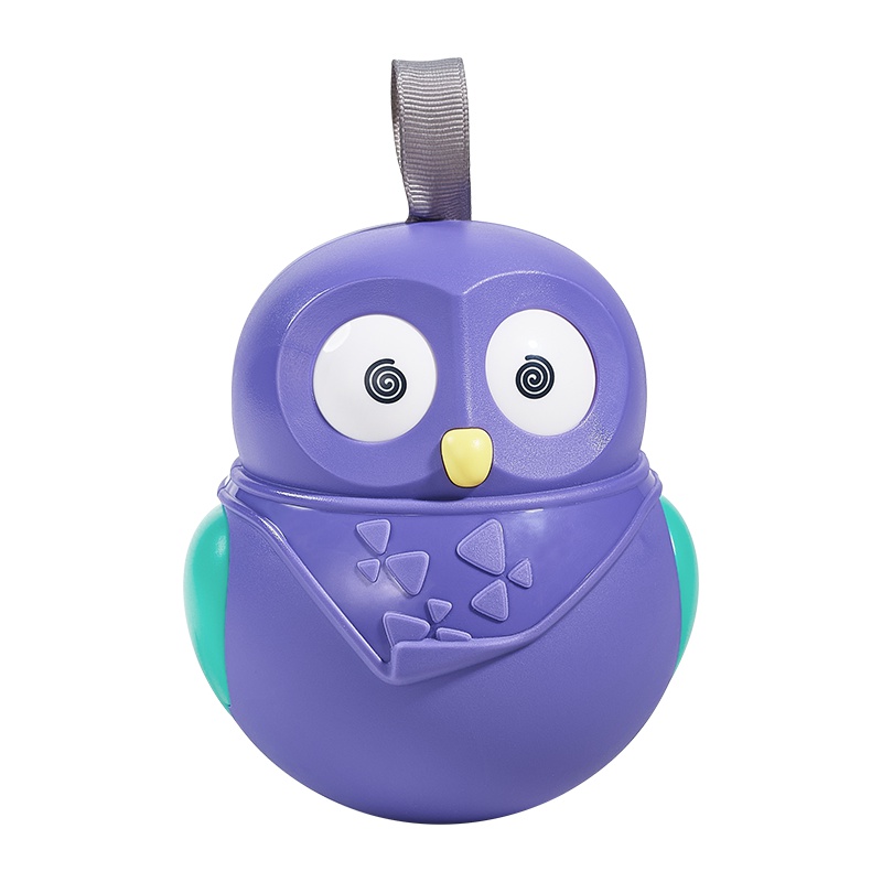 babycare不倒翁玩具3-6-12个月宝宝儿童音乐早教 0-1周岁婴儿益智 江户紫 7120