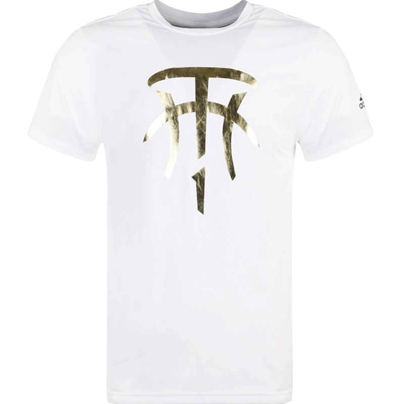 阿迪达斯 adidas TMAC LOGO 男子篮球短袖DU6715 DU6714