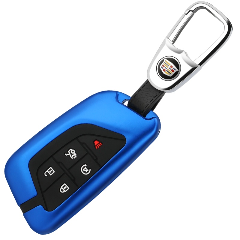 凯迪拉克CT5钥匙套钥匙扣CT4钥匙包凯迪拉克CT4/CT5汽车钥匙扣壳钥匙保护套传枫