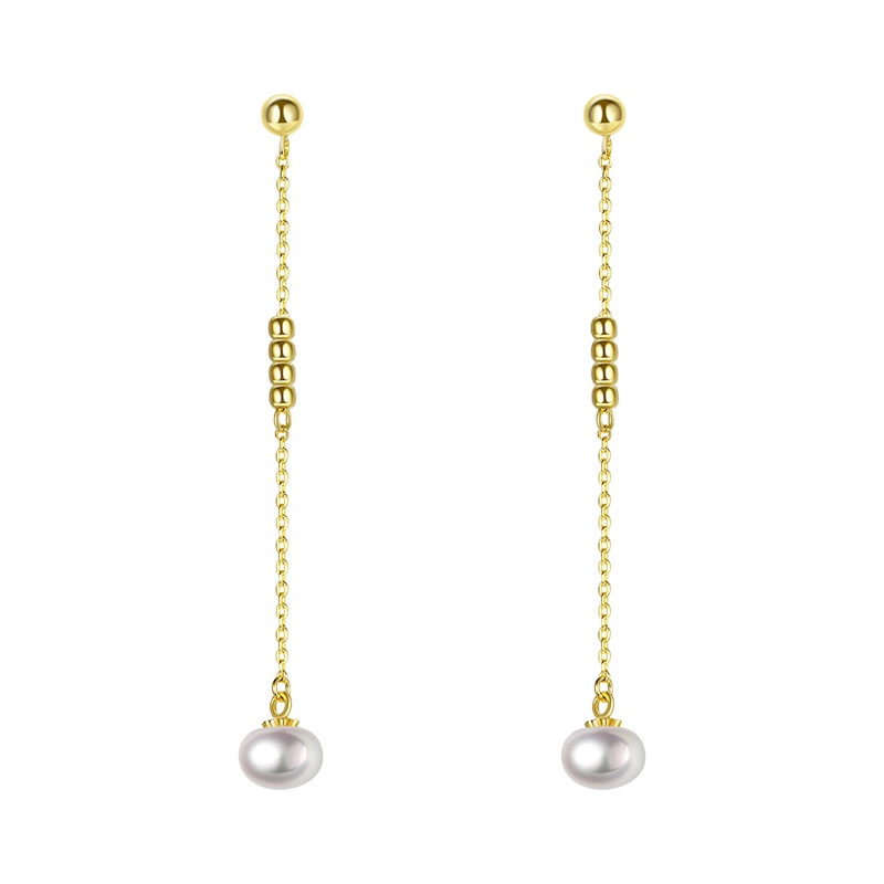 DTOTO 新款925银针耳环钉女气质简约长款耳线耳坠