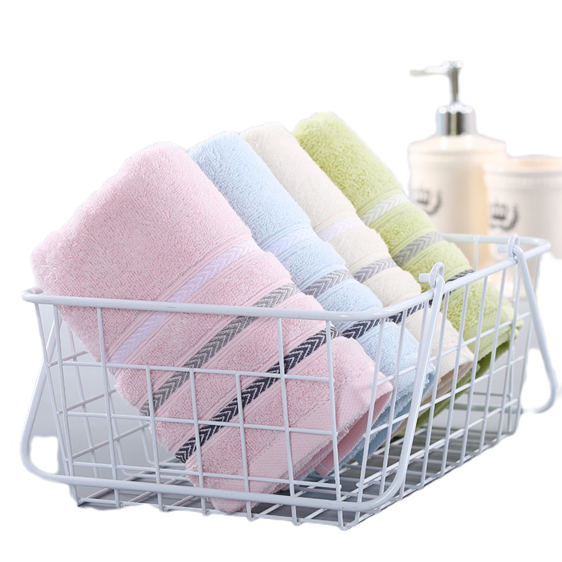 金号毛巾家纺 纯棉吸水洁面巾 洗脸毛巾 红色1条装 70 33cm 100g