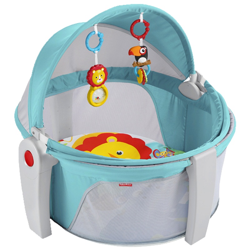 费雪 便携多功能帐篷屋(蓝色) 儿童玩具 GGC54