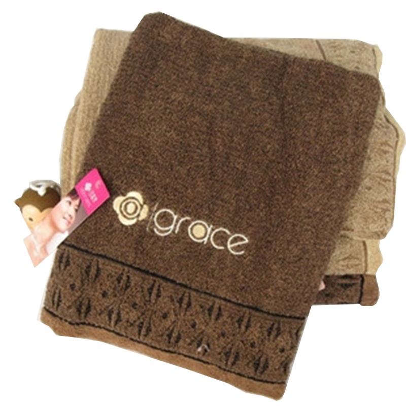 洁丽雅 8124A 纯棉强吸水舒适纯色柔软浴巾 150*76 (单位:件)