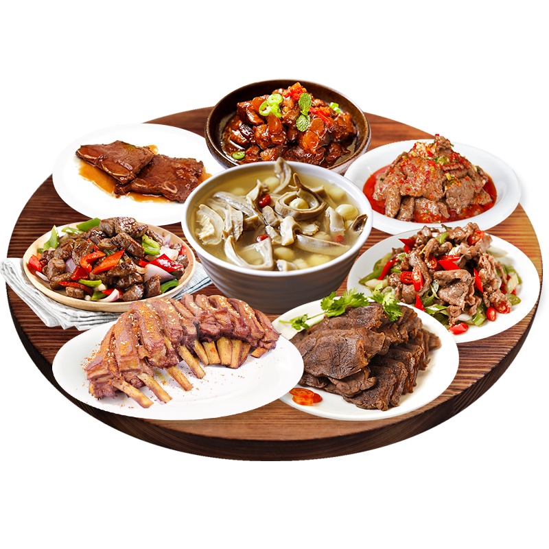 如意三宝家庭方便菜8道菜酒店特色菜