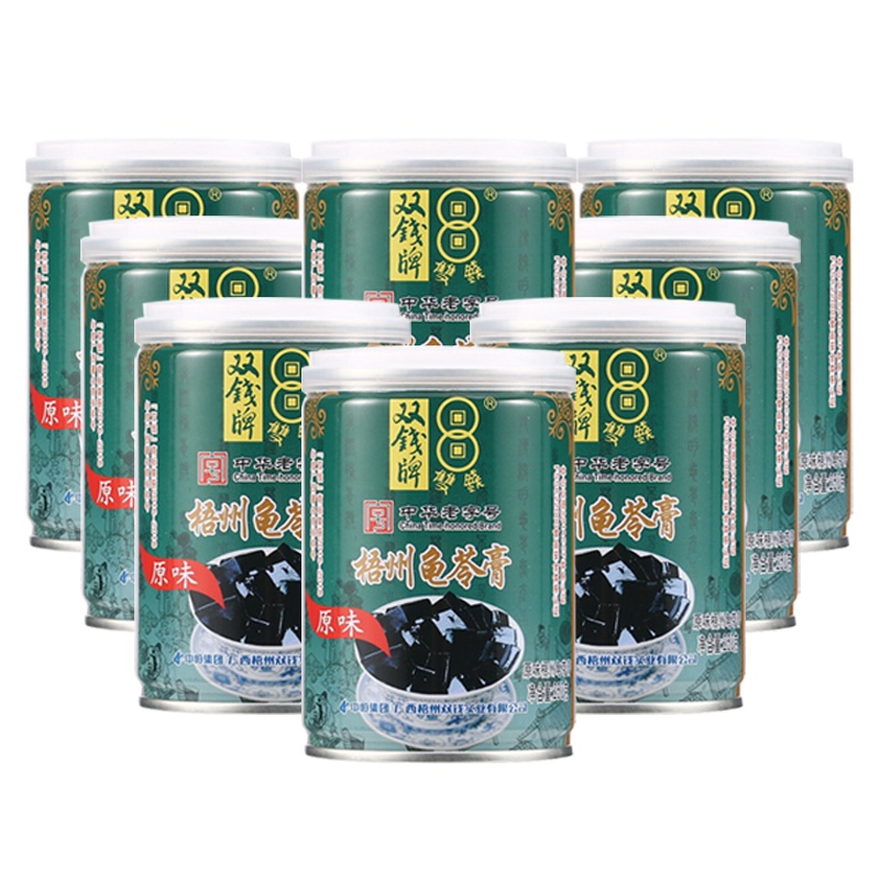 金装双钱龟苓膏250g/罐×8罐 中华老字号