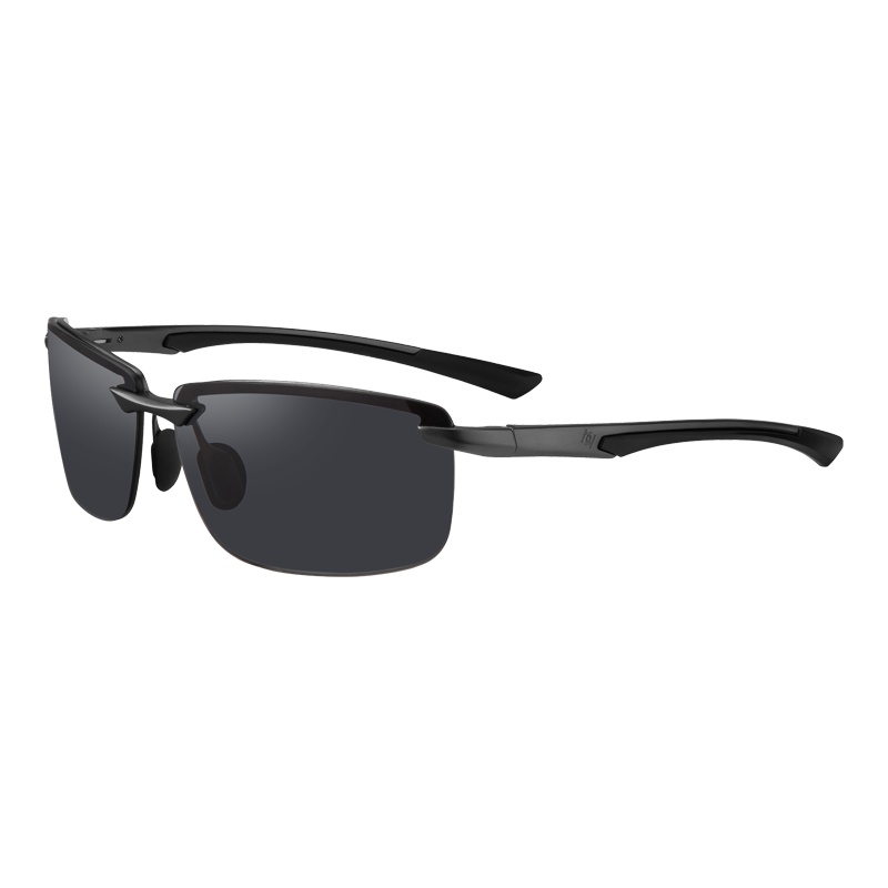 海伦凯勒 男士潮户外运动太阳镜登山驾驶铝镁眼镜偏光墨镜 H8873