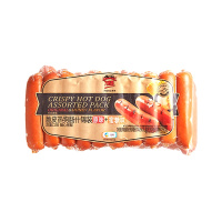 万威客脆皮热狗肠什锦装(原味+蜜糖)500g
