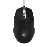 爱国者 (AIGO) RGB游戏电竞有线鼠标 CF吃鸡鼠标宏 G600R炫彩黑色