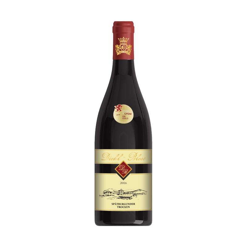 德国原瓶进口帝博利(DIEHL BLEES)葡萄酒莱茵黑森黑皮诺干红葡萄酒750ml单支