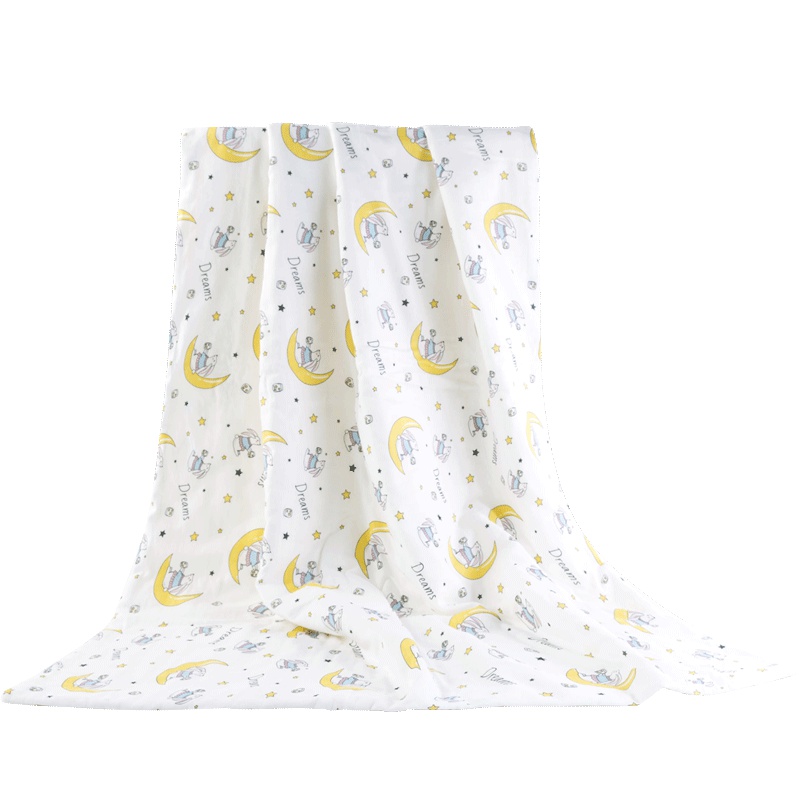 贝贝怡宝宝卡通薄款轻薄纯棉空调被191P2046