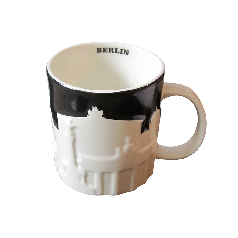 [德国柏林]星巴克(Starbucks)Berlin柏林城市主题陶瓷马克杯 星巴克杯子 水杯杯具 德国进口