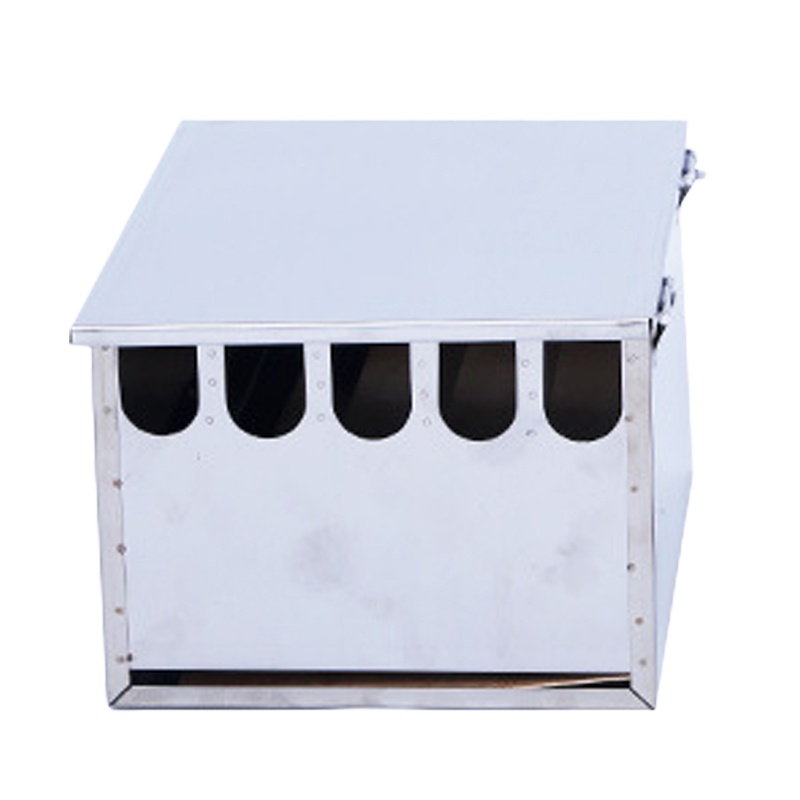 不锈钢加厚5格刀箱加高款带盖可上锁厨房置物架有盖刀箱多功能刀座菜刀盒厨房用品