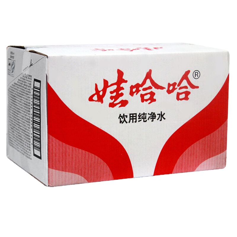 娃哈哈 纯净水饮用水 596ml*24瓶
