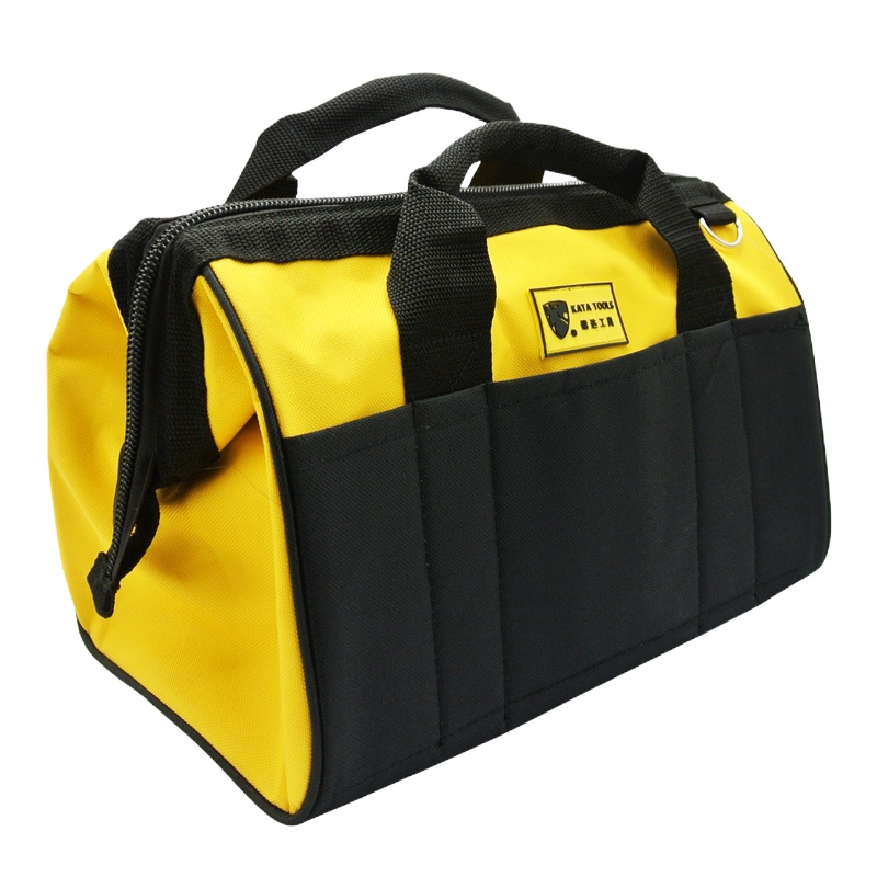 锴达 KATA 帆布工具包中号多功能收纳包单肩手提包工具袋维修工具包加厚防水牛津布 KT90007