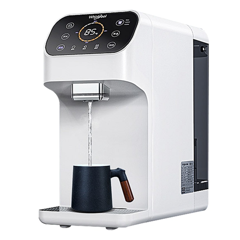 美国惠而浦(whirlpool)净饮一体机 饮水机家用净水机台式直饮机RO反渗透过滤净水器免安装