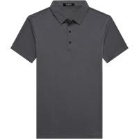 恒源祥2020夏季新款纯色翻领网眼短袖T恤男 中年休闲冰丝Polo衫