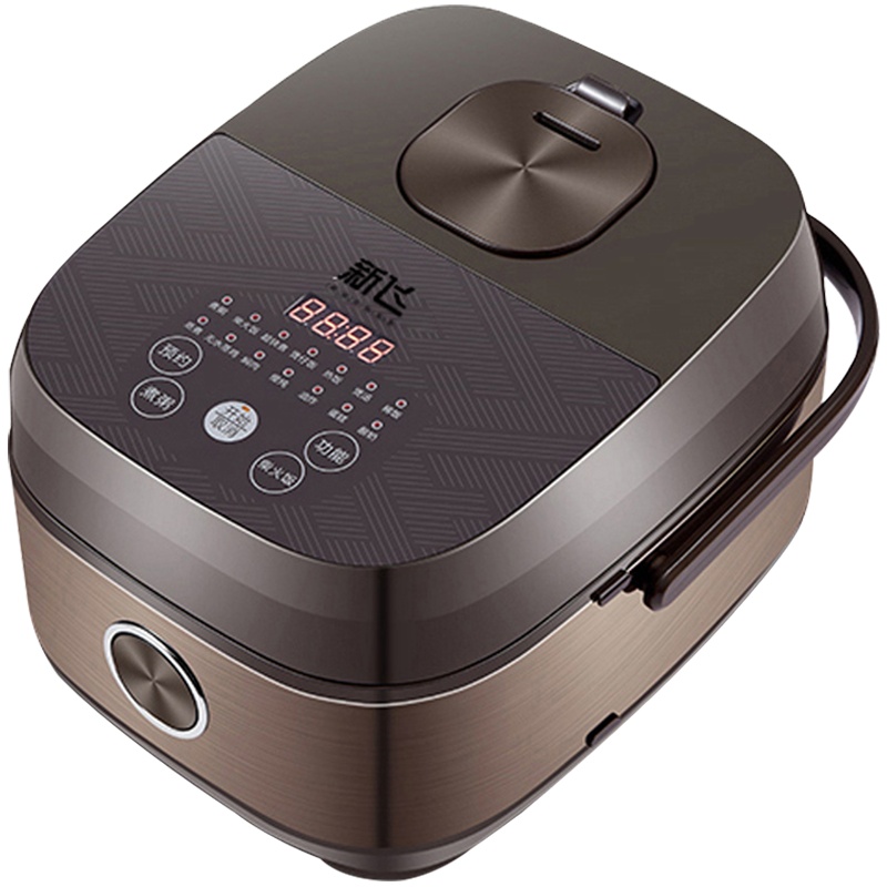 新飞方形电饭煲5L大容量家用3-7人米饭锅智能多功能C2