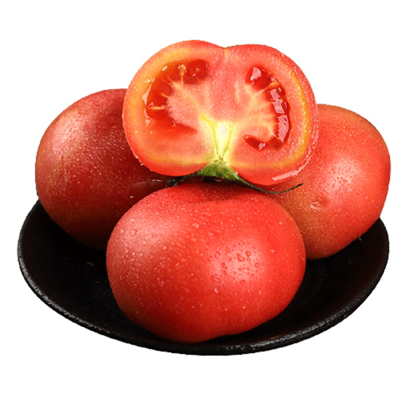 [西沛生鲜]山东草莓番茄西红柿 沙瓤番茄 农家新鲜 净重2.7-3斤装 精选 番茄