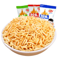 【任选两斤25.8元】口水娃炒米（牛肉味）500g散装小包装膨化零食泰国风味炒米牛肉味散装休闲食品
