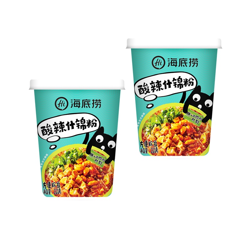 海底捞 酸辣粉(方便粉丝)144g*2 酸辣味 更换新包装随机发货
