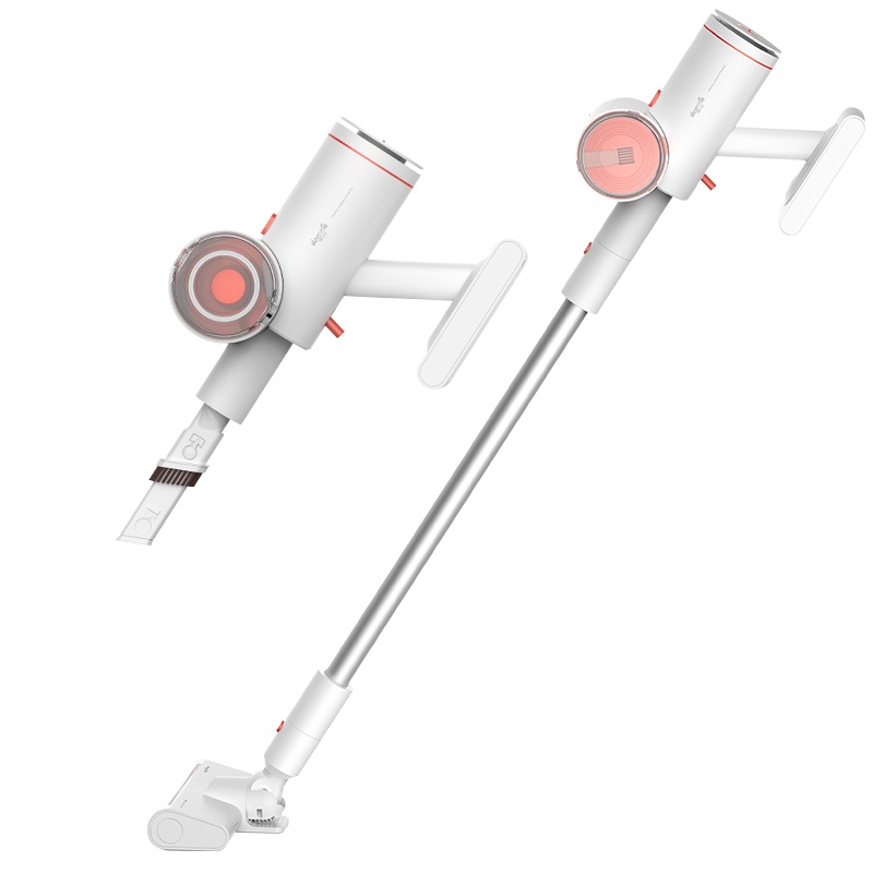 德尔玛(DEERMA) 无线手持吸尘器 VC25 35分钟长时间续航 大吸力地毯式 双层旋风吸力